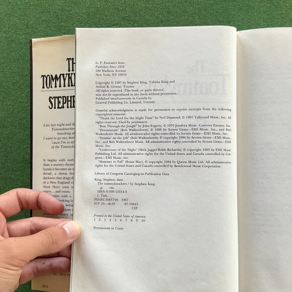 Stephen King The Tommyknockers Hardcover Novel 1st Edition Book - Picture 3 of 5
